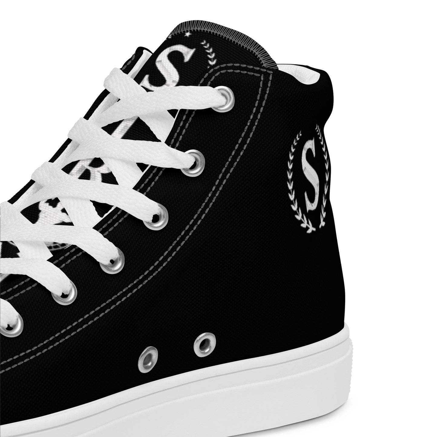 Women’s high top canvas shoes