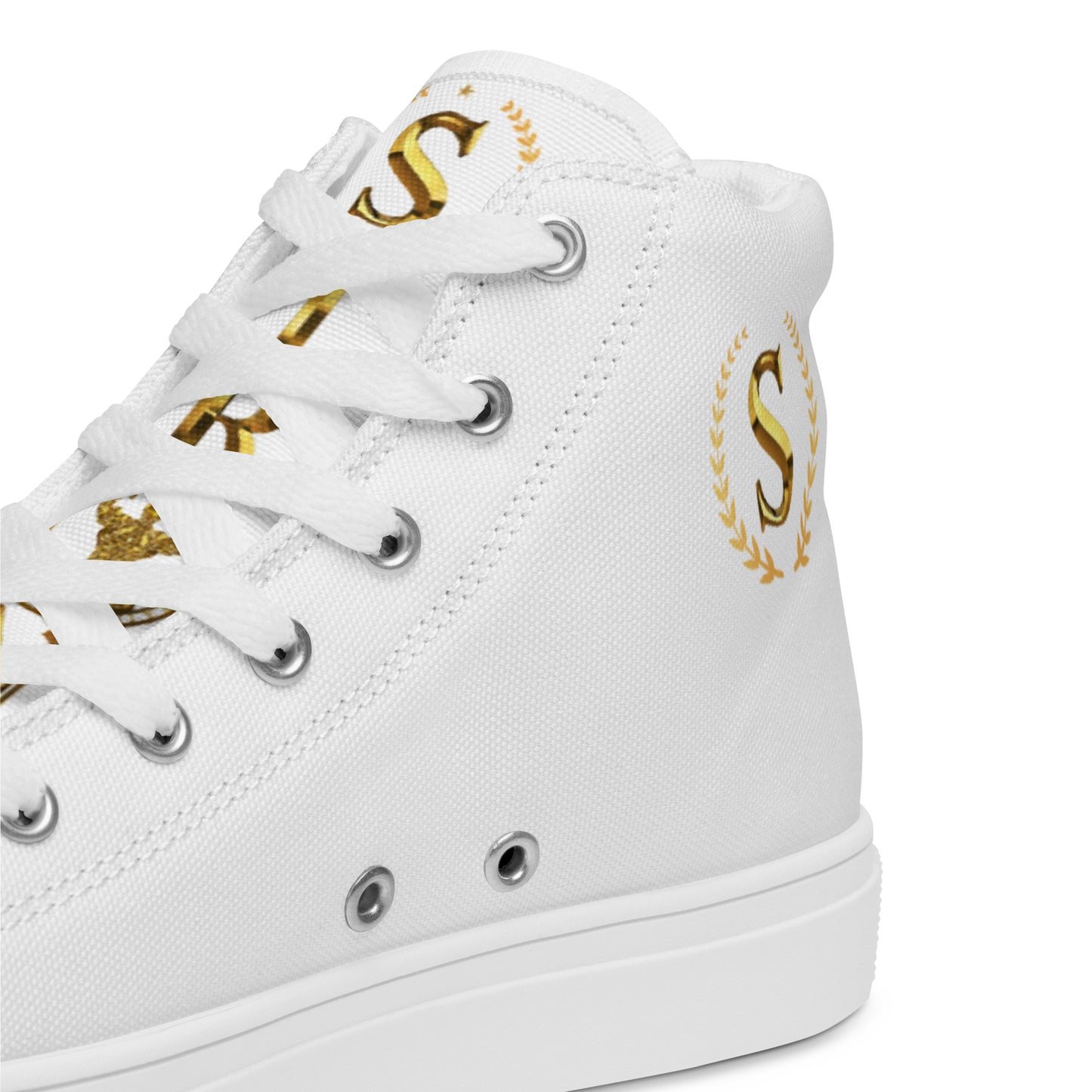 Women’s high top canvas shoes