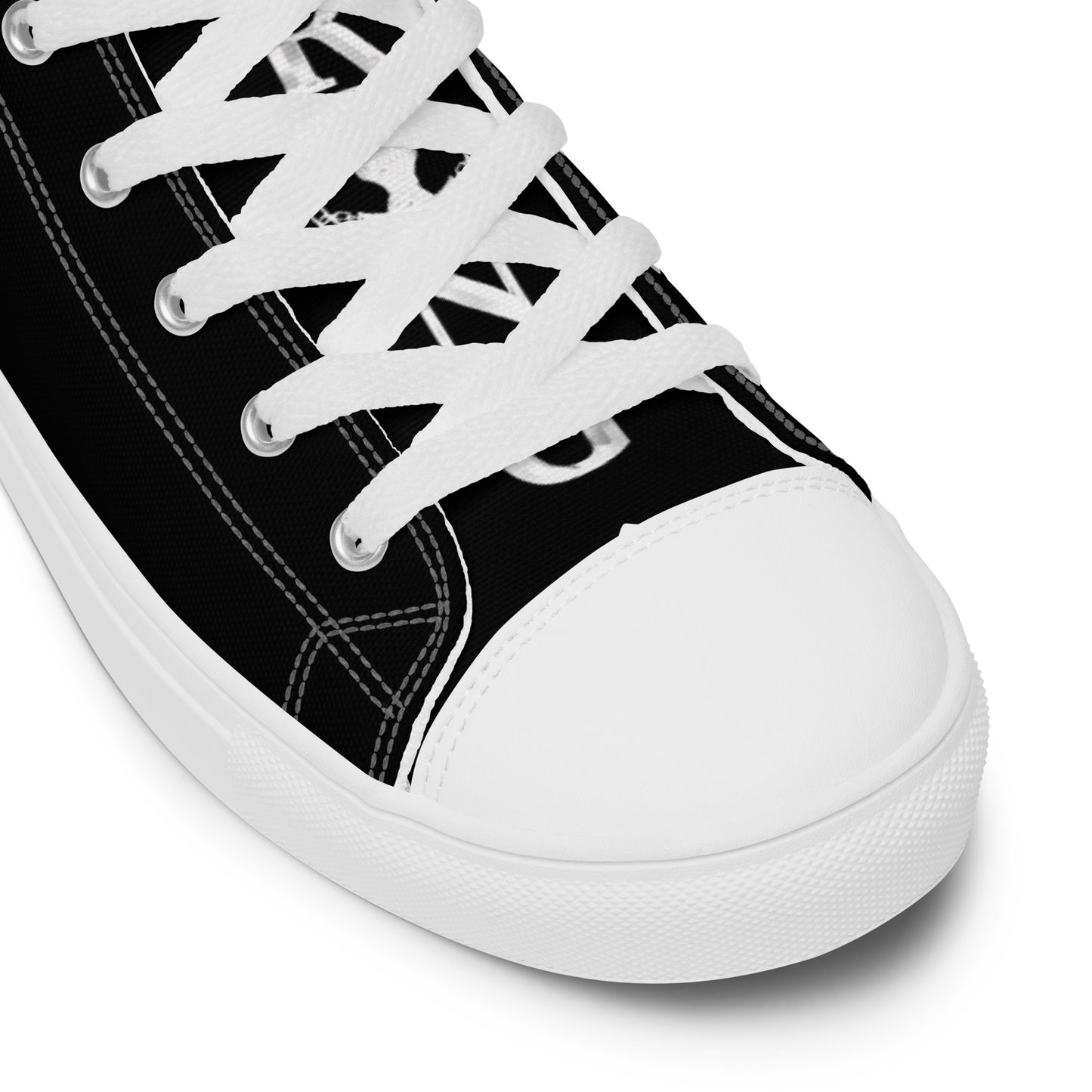 Women’s high top canvas shoes