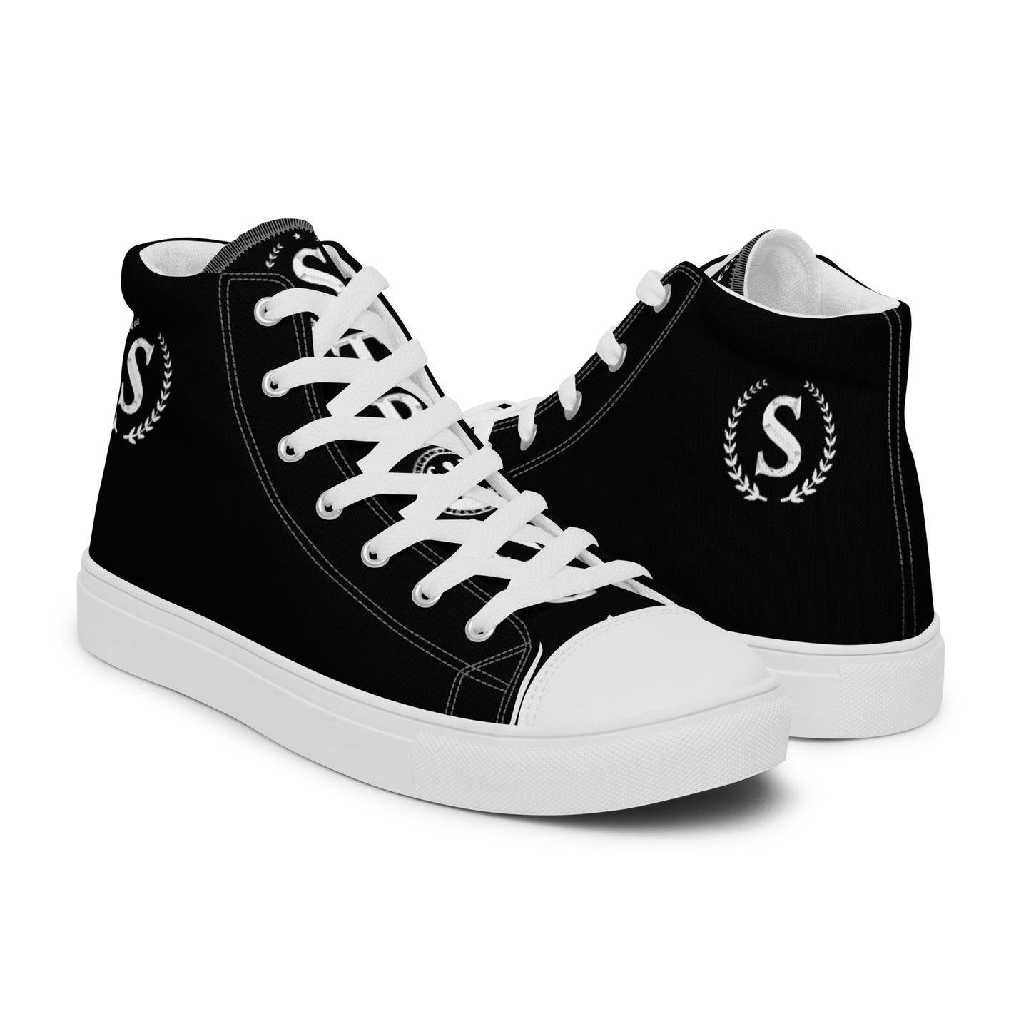 Women’s high top canvas shoes