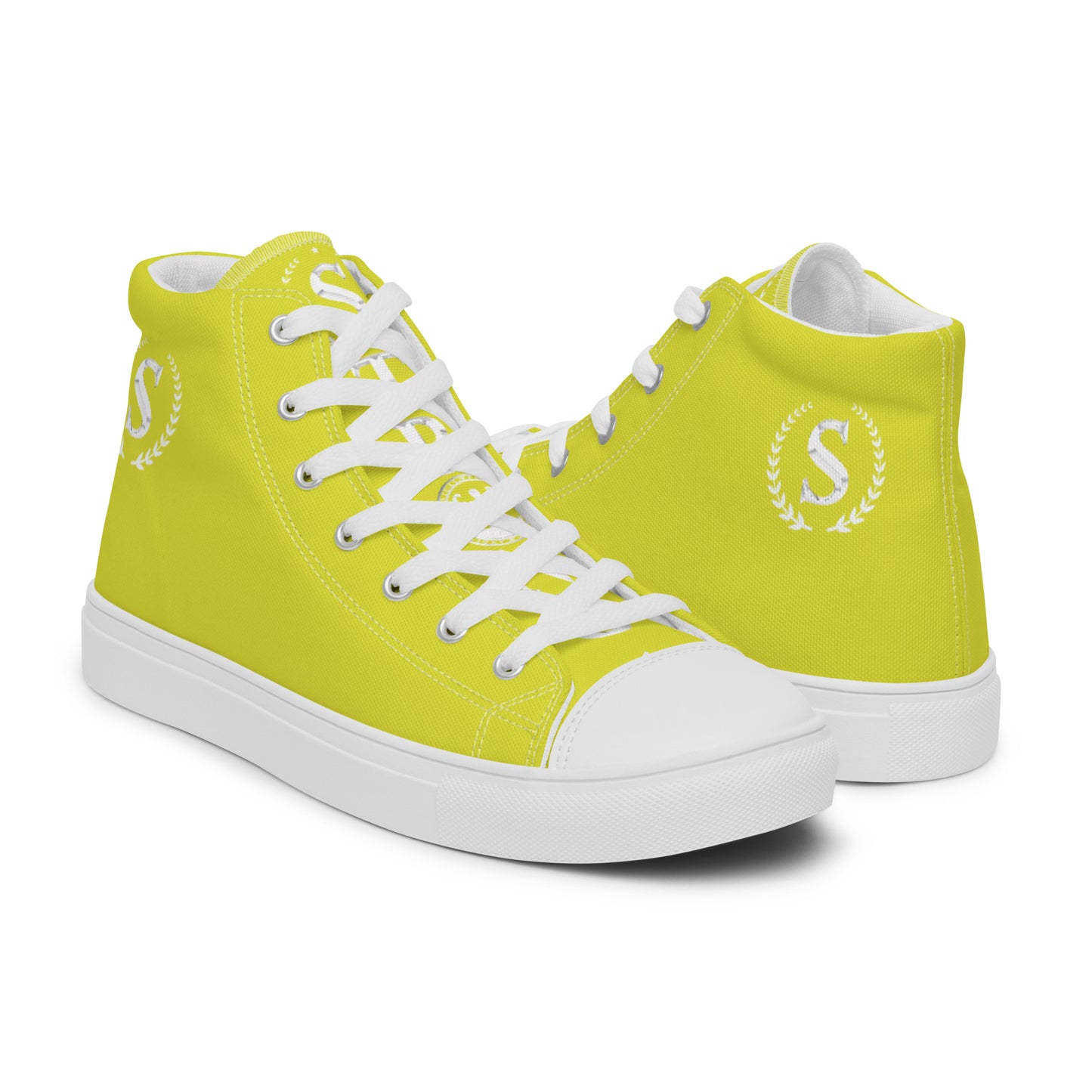 Women’s high top canvas shoes