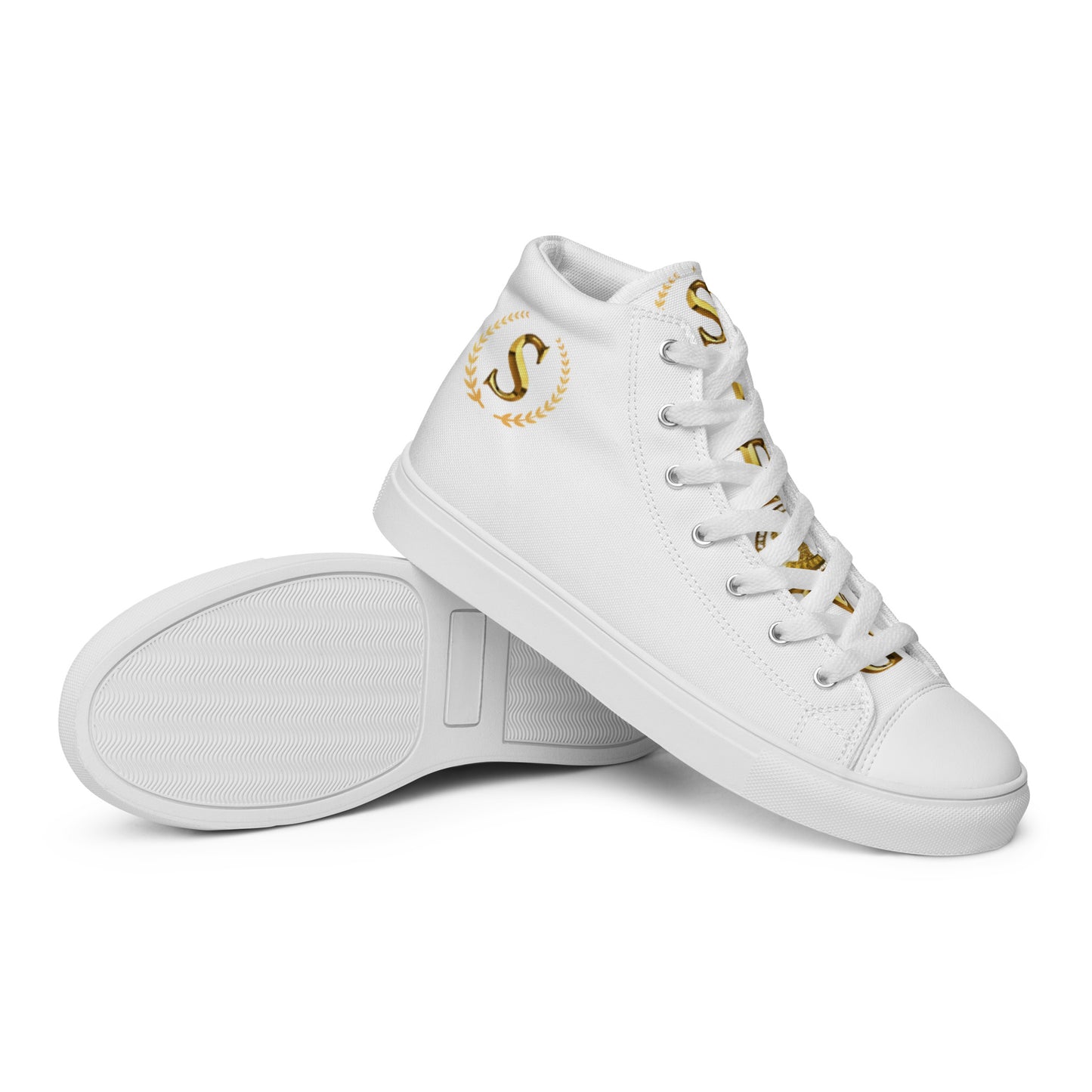 Women’s high top canvas shoes