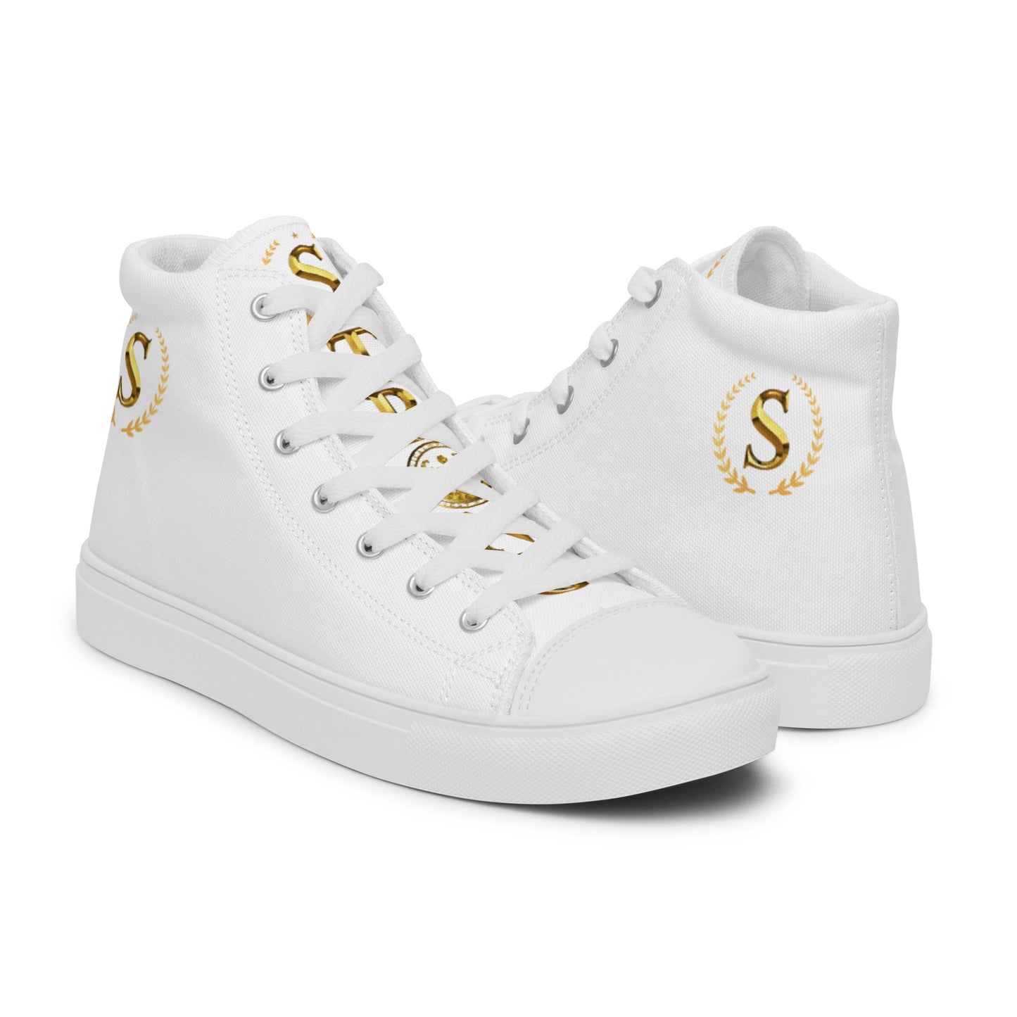 Women’s high top canvas shoes