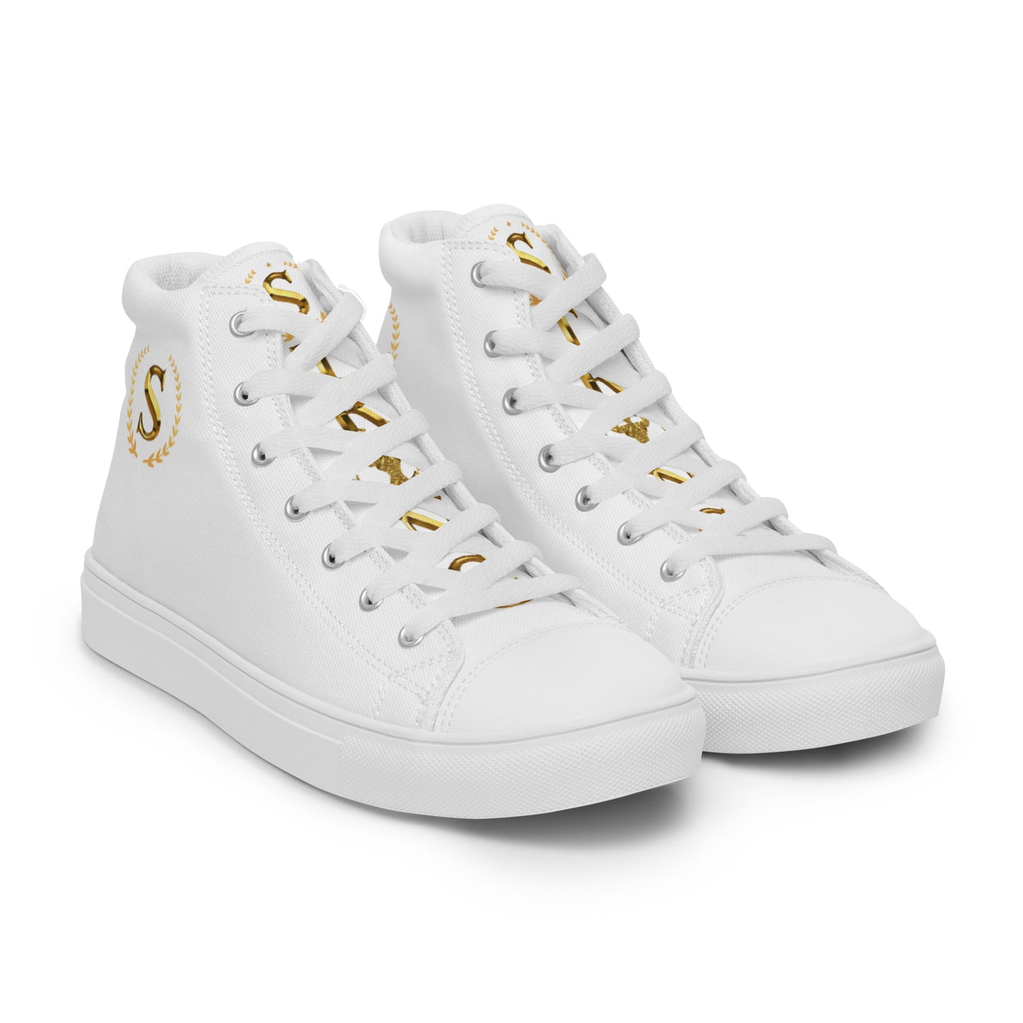 Women’s high top canvas shoes