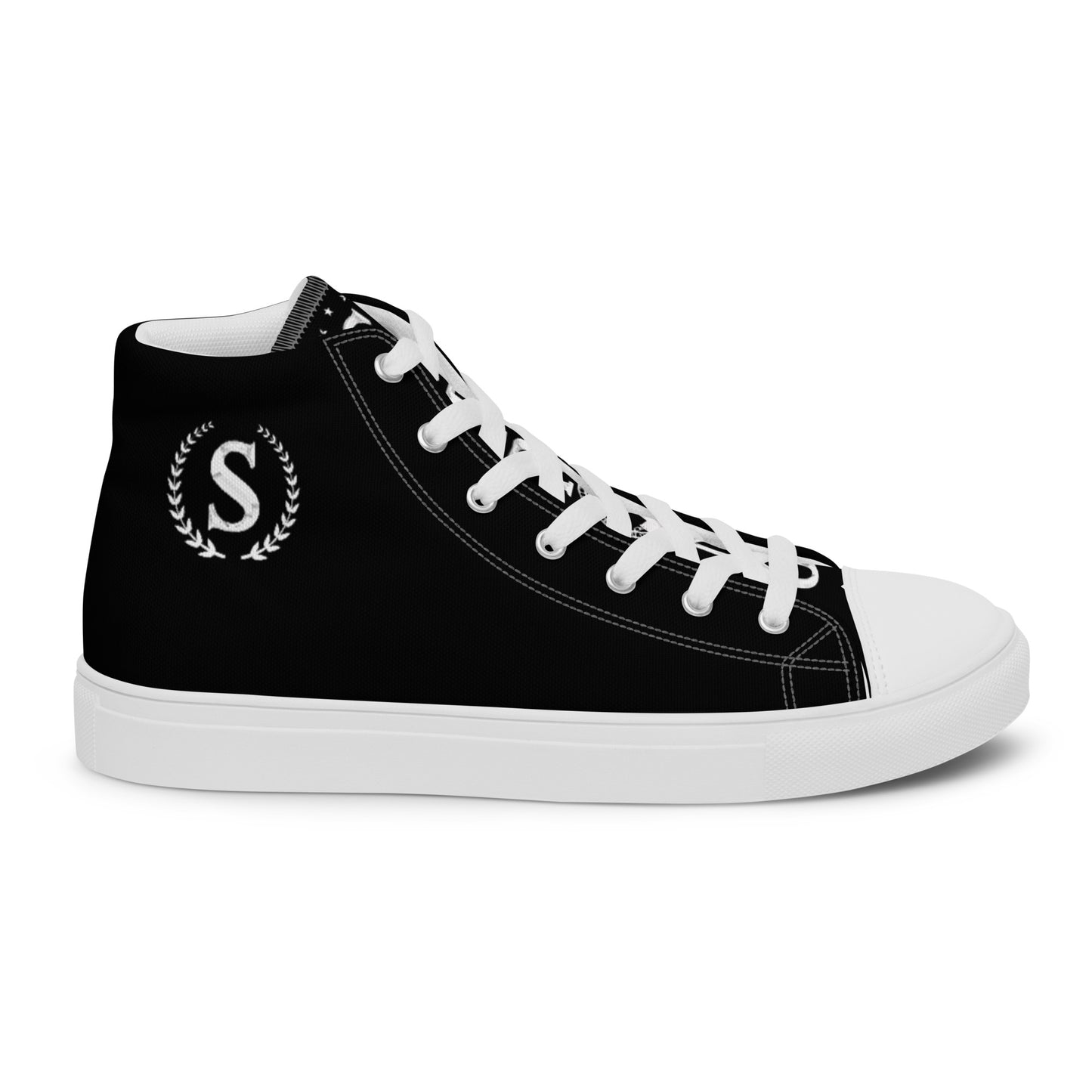 Women’s high top canvas shoes