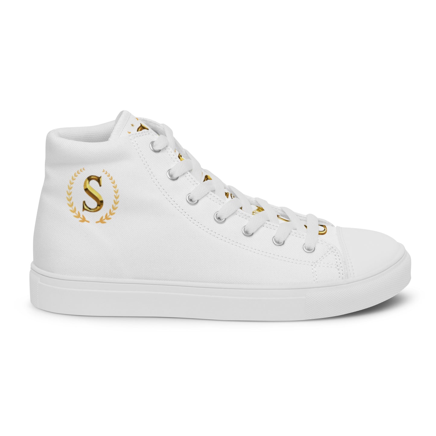 Women’s high top canvas shoes